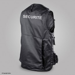 Gilet Reporter multipoches siglé SECURITE  ACCUEIL à 37,50 €