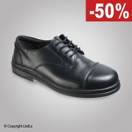 Chaussure Zirco cuir noir coque acier  ACCUEIL à 60,00 €