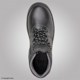 Chaussure BLACKGATE haute 6'' cuir noir coque acier  INDUSTRIE à 36,00 €