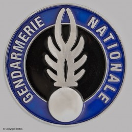 Médaille Gendarmerie Nationale flamme 45 mm  MÉDAILLES POLICE à 7,50 €