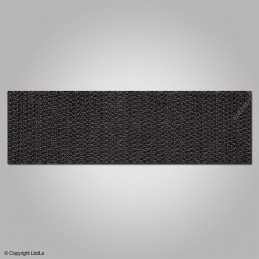Bandeau POLICE lettres rétro 30 x 10 cm fond noir velcro crochets  POLICE à 9,50 €