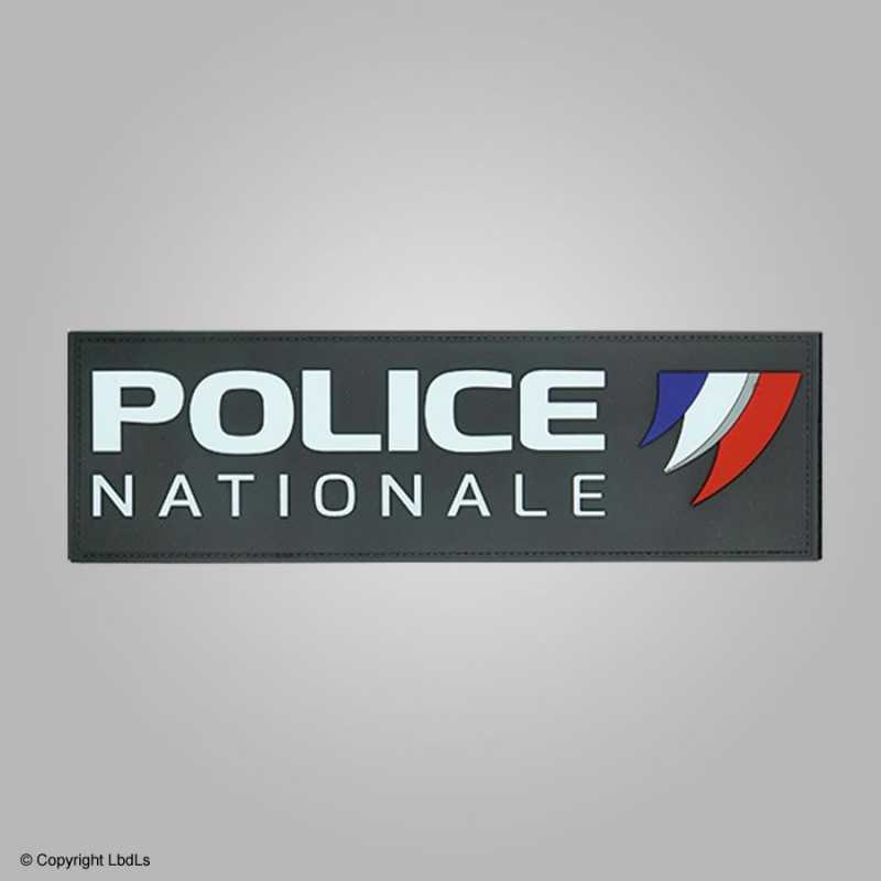 Patch PVC 29 x 9 cm POLICE NATIONALE nouveau logo - POLICE 