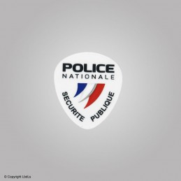 Patch PVC épaule 9 x 8 cm POLICE NATIONALE nouveau logo  POLICE à 5,00 €