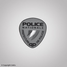 Patch PVC épaule 9 x 8 cm POLICE NATIONALE PP nouveau logo version nuit  CATÉGORIES à 5,00 €