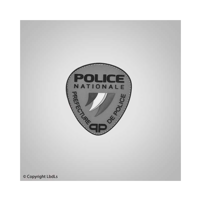 Patch PVC épaule 9 x 8 cm POLICE NATIONALE PP nouveau logo version nuit  CATÉGORIES à 5,00 €