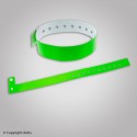 Bracelet de contrôle brillant couleurs vives (par 100)