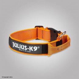 Collier d'intervention avec poignée JULIUS K-9 orange fluo  EQUIPEMENTS CANINS à 19,96 €
