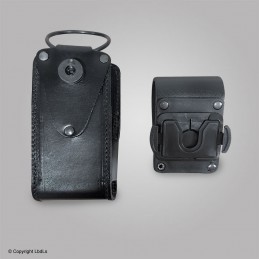Porte radio cuir pour NX320 avec écran et passant Pivoclip   à 29,10 €