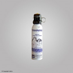 Bombe lacrymogène d'entraînement inerte 100 ml - Ininflammable, avec poignée  AÉROSOLS D'ENTRAÎNEMENT à 33,70 €