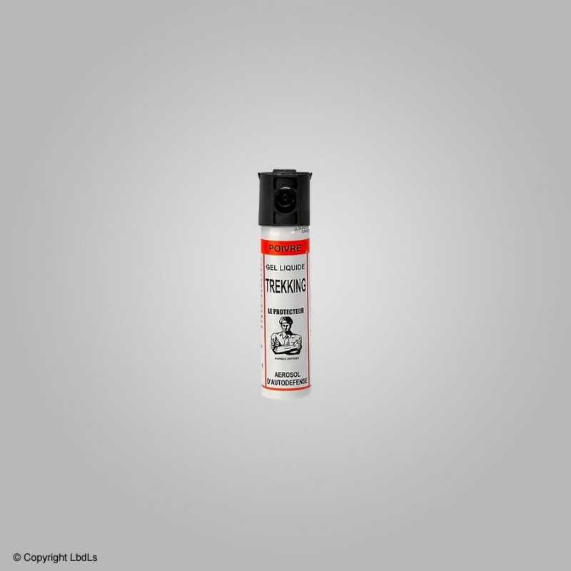 Bombe lacrymogène Trekking gel poivre 75 ml  BOMBES LACRYMOGÈNES 63-75 ML à 10,50 €