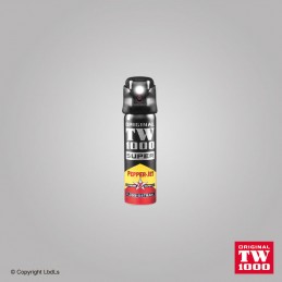 Bombe lacrymogène poivre jet liquide TW1000 Pepper-Jet 75 ml avec lampe LED - Portée 4 à 5 m TW 1000 ACCUEIL à 28,10 €