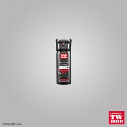 Bombe lacrymogène poivre TW1000 Tactical 45 ml marqueur UV - Portée 4 à 5 m  DÉFENSE à 22,60 €