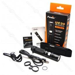 Lampe Fenix UC30 1000 Lumens rechargeable 13 x 2,5 cm cable micro USB  Rechargeables à 74,10 €