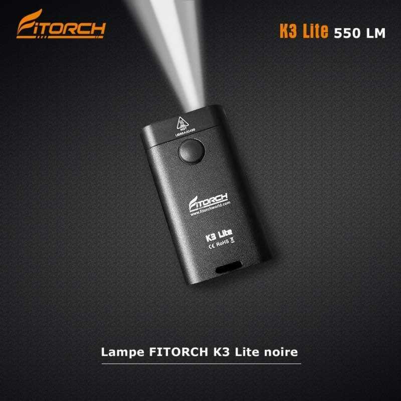 Montage lampe Fitorch Ø 25,4 mm rail Picatinny 20-22 mm