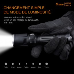 Fitorch M30R - 1800 lumens - 1 accu 18650 FITORCH LAMPES FITORCH à 116,90 €