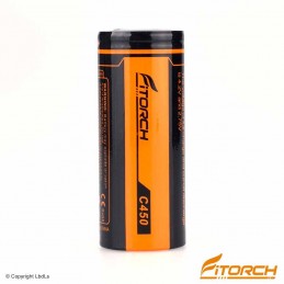 Batterie Fitorch 26650 C450 - 4500 mAh FITORCH BATTERIES à 14,60 €