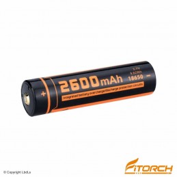 Batterie FITORCH 18650 RC260 - 2600 mAh FITORCH BATTERIES à 8,80 €