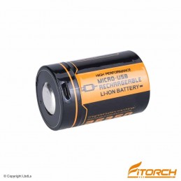 Batterie FITORCH 26350 UC20R - 2000 mAh port USB FITORCH BATTERIES à 10,70 €
