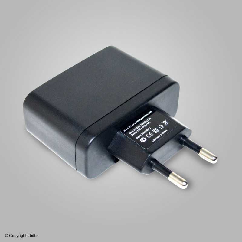 Adaptateur secteur 220 V double USB -- Compatible MGD002 - GSM PTI 