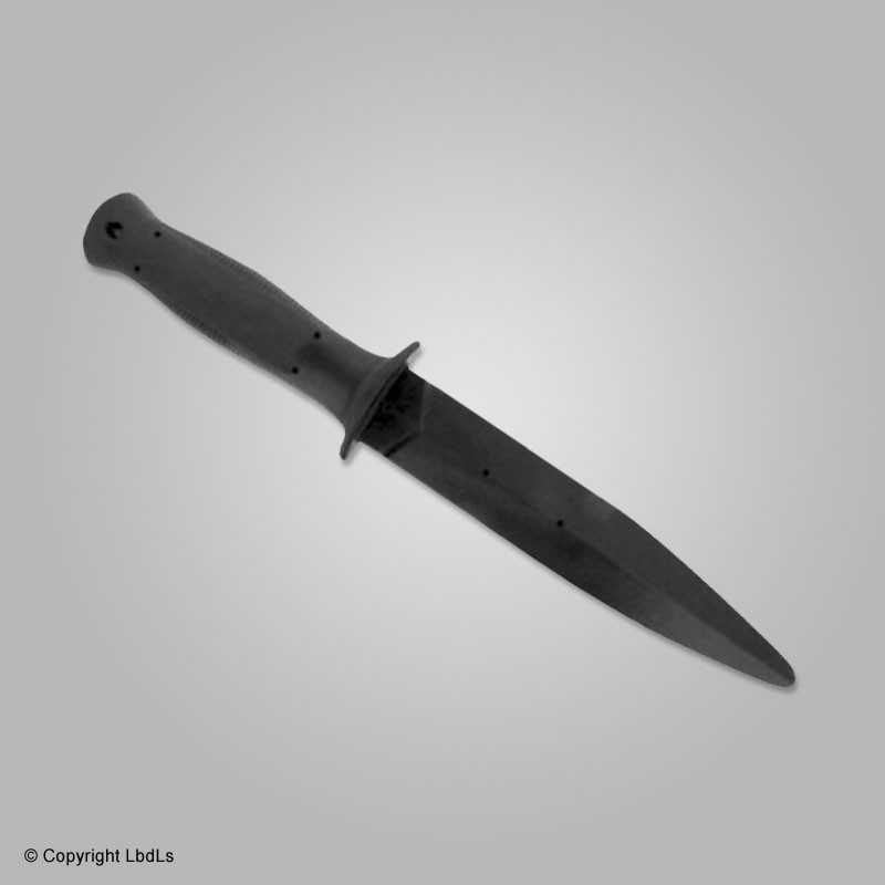 Couteau plastique d'entrainement TK01S noir souple   à 6,50 €
