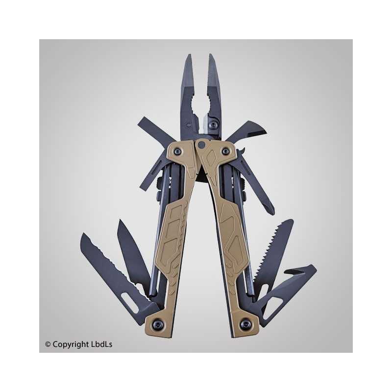 Leatherman Outil multifonction Wave Plus Black & Silver avec étui nylon