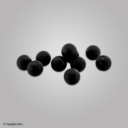 Billes caoutchouc cal.50 pour pistolet à balles caoutchouc T4E - Tube de 10  Balles caoutchouc à 4,00 €