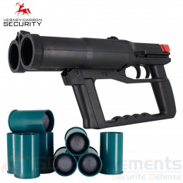 Pistolet à balles caoutchouc Flash-Ball Compact Verney-Carron cal.44/83 - Kit 8 cartouches  ACCUEIL à 599,95 €
