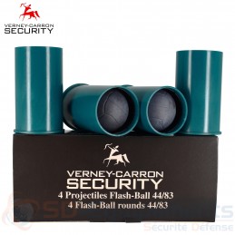 Cartouches 44/83 pour pistolet à balles caoutchouc Flash-Ball Compact - Boîte de 4  ACCUEIL à 74,90 €