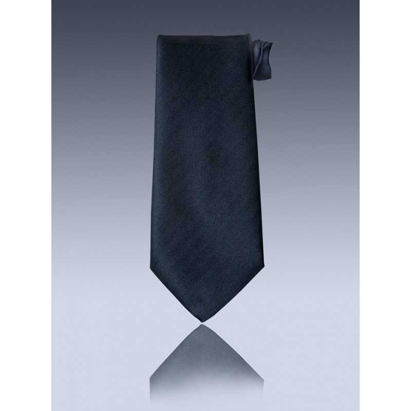 Cravate à crochet unie rayé noire n°34  CRAVATE à 13,20 €
