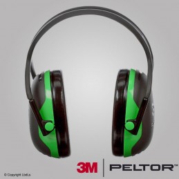 Casque anti-bruit passif PELTOR X1A vert SERIE X 27dB  EPI - PROTECTION à 30,84 €