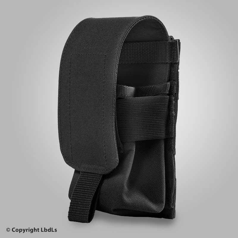 Pochette MOLLE bombe lacrymogène 75 ml - Ares, noire ARES ACCUEIL à 11,50 €