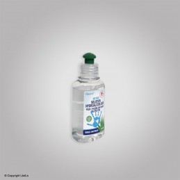 Solution hydroalcoolique pocket 100 ml (net)  Gel hydroalcoolique à 2,64 €