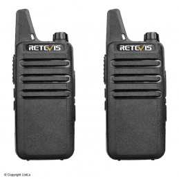 Boite de 2 radios Retevis RT622 PMR446  TALKIES WALKIES RETEVIS à 43,00 €