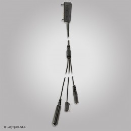 Oreillette ACROSPY pour Acropol 3 fils, micro cravate jack 3,5 mm PTT main BESOUND  à 69,23 €