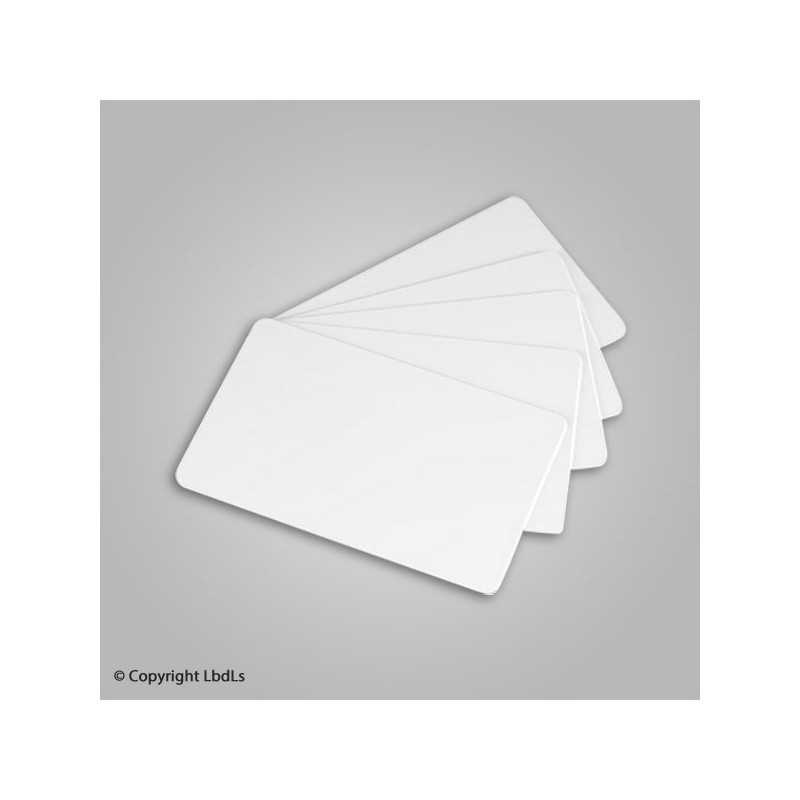 Paquet de 100 badges vierges blancs 86 x 54/0,76 mm (C4001) EVOLIS IMPRIMANTES BADGES à 22,00 €