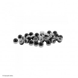 Munitions caoutchouc à ailettes cal.50 pour pistolet à balles caoutchouc T4E - Pot de 50  Balles caoutchouc à 32,00 €