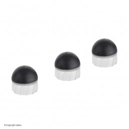 Munitions caoutchouc à ailettes cal.50 pour pistolet à balles caoutchouc T4E - Pot de 50  Balles caoutchouc à 32,00 €