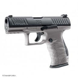 Pistolet à balles caoutchouc Walther PPQ M2 T4E Tungsten cal.43 4 J  Pistolet à balles caoutchouc à 239,00 €