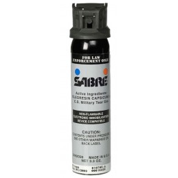 Bombe lacrymogène Sabre Red MK-4 OC + CS + UV 89 ml - Jet stream, portée 6 m  BOMBES LACRYMOGÈNES à 19,00 €