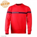 Sweat SSIAP FIRST rouge bande marine