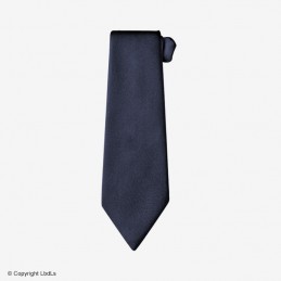 Cravate à élastique unie marine  CRAVATE à 10,99 €
