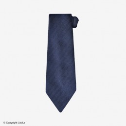 Cravate à crochet unie rayé marine  CRAVATE à 13,99 €