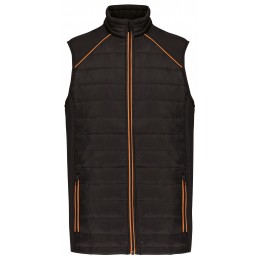 Bodywarmer DTD noir orange  ACCUEIL à 40,26 €