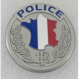 Médaille POLICE France bleu-blanc-rouge 4,5 cm  ACCUEIL à 6,00 €