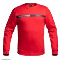 Sweat-shirt Sécu-One SECURITE INCENDIE rouge bande marine