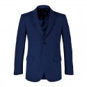 Pantalon de costume SEATTLE bleu marine (laine/polyester/elasthane)