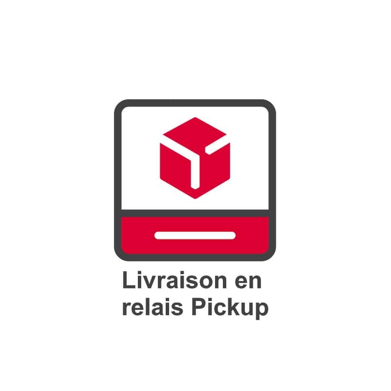 Livraison en point relais par DPD ACCUEIL à 0,00 € Livraison en point relais par DPD ACCUEIL à 0,00 €