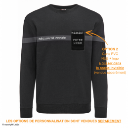 Sweat-shirt BLACKGREY SÉCURITÉ PRIVÉE conforme décret READY 24  READY 24 à 25,20 €