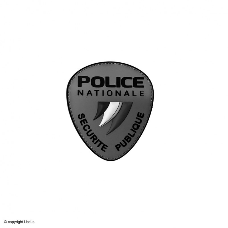 Patch PVC police nationale gris 9x8 cm BRASSARDS ET BANDEAUX à 5,00 € Patch PVC police nationale gris 9x8 cm BRASSARDS ET BANDEAUX à 5,00 €