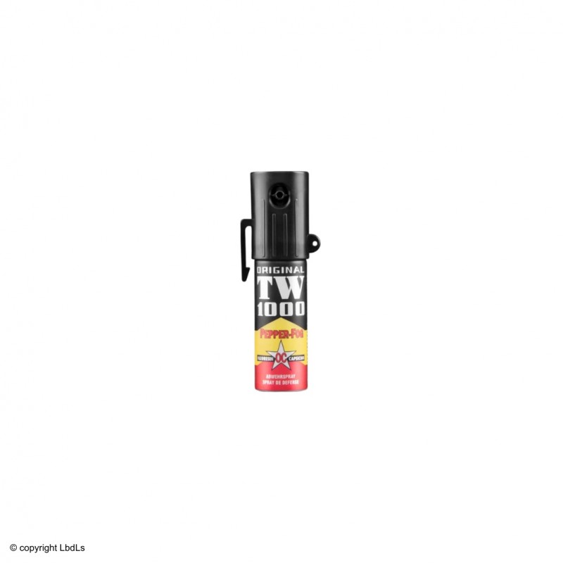 Bombe lacrymogène gaz au poivre TW1000 Pepper-Fog 15 ml  BOMBES LACRYMOGÈNE DE POCHE à 8,50 €